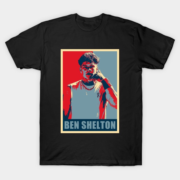 Ben Shelton Celebration HOPE T-Shirt by Zimmermanr Liame